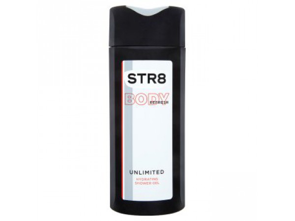 STR8 Гель для душа "Unlimited body refresh" увлажняющий, 400 мл
